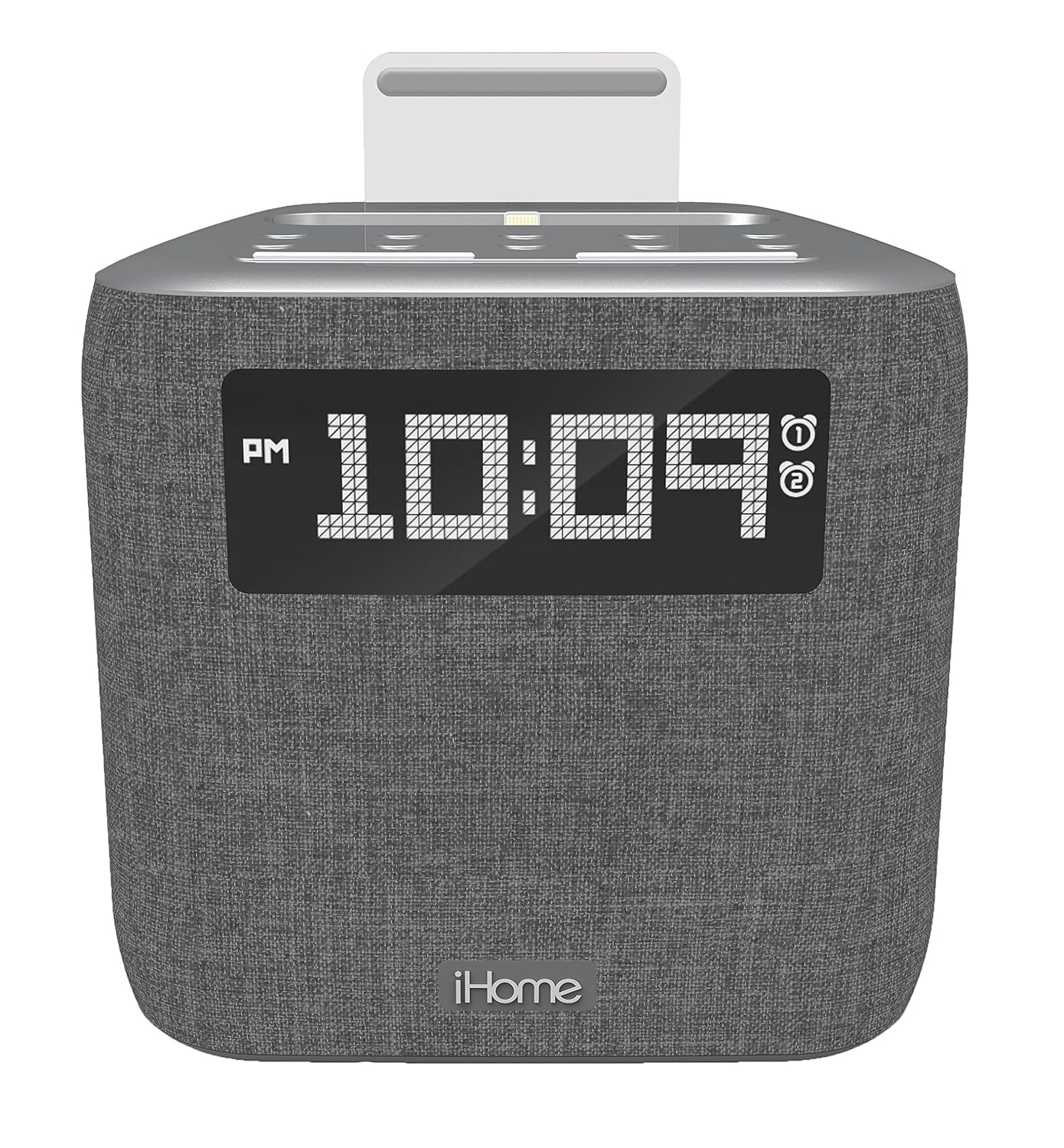 iHome iPL8BN Stereo FM Clock Radio with Lightning Dock: Amazon.in:  Electronics
