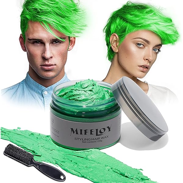 mellojoy スフレ 4色セット タロ芋 プレーン ストロベリー 抹茶 Amazon.com : Mifeloy Temporary Green Hair Spray Color Wax 4.23 oz