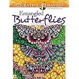 Creative Haven Entangled Butterflies Coloring Book (Adult Coloring Books: Insects)