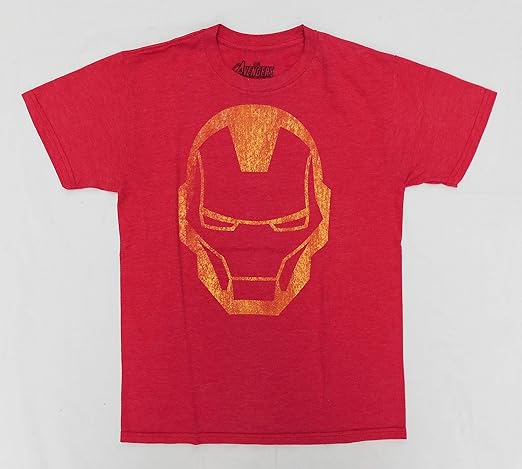 Amazon Iron Man アイアンマン 古着ｔシャツ Sサイズ 赤 アベンジャーズ Avengers マーベル 通販