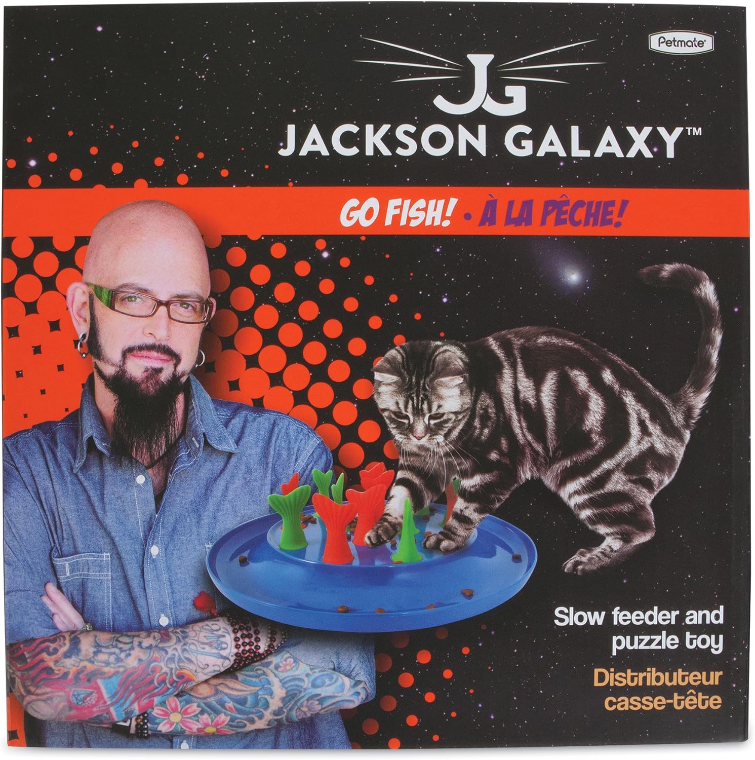 Petmate Jackson Galaxy Go Fish Cat Toy Amazon Ca Pet Supplies