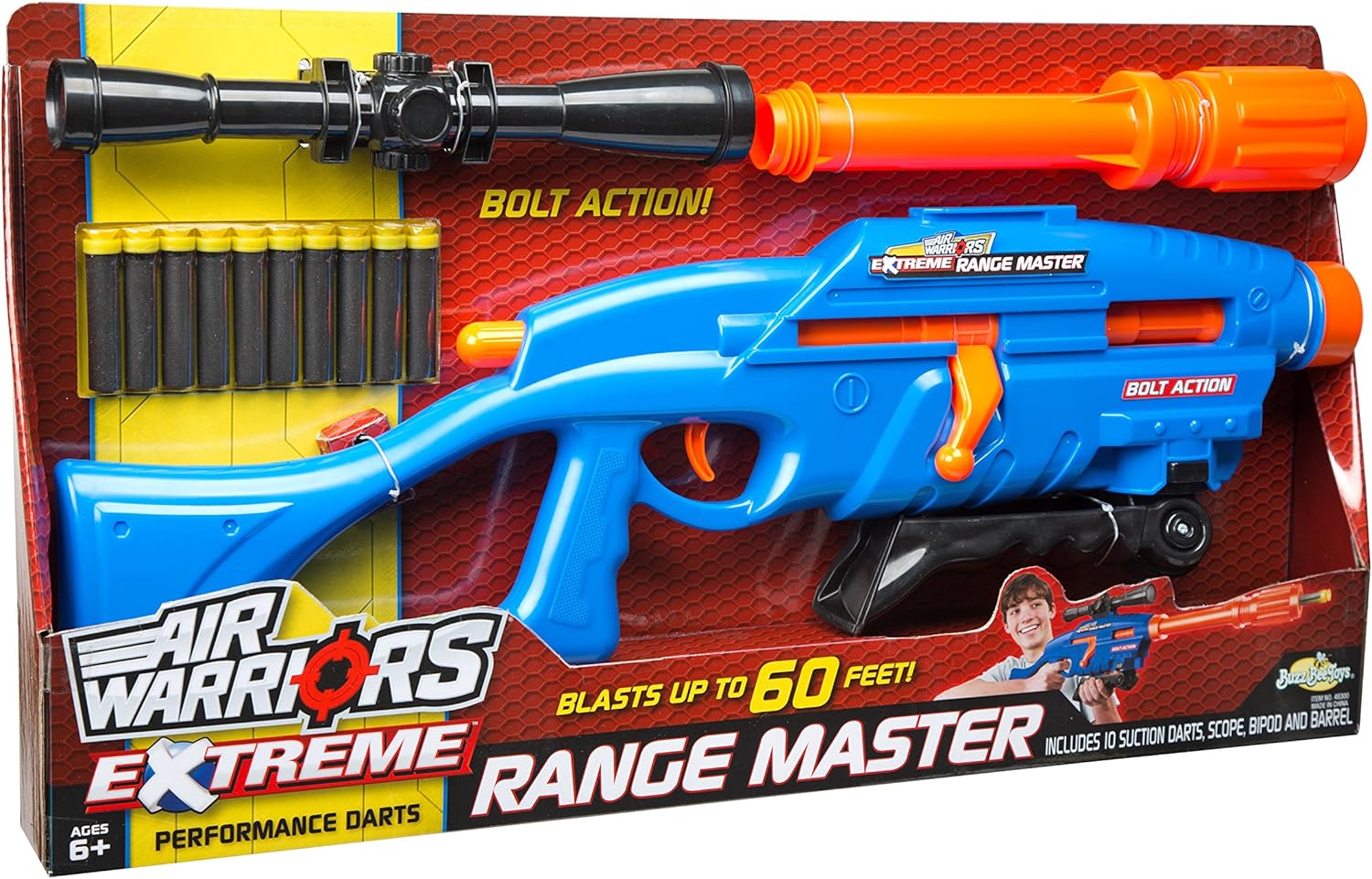 buzz bee toys air warriors predator