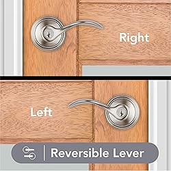 Baldwin Tobin, Entry Door Handle Reversible Lever