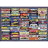 Arcadeageddon! Retro Arcade Game Collage Puzzle for Adults and Kids | Difficult 1000 Piece Jigsaw Puzzle, '80s Toys & Games |