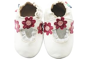 Carozoo Christmas Unisex Baby/Kid Soft Sole Tractor Animal Flower Sheepskin Shoes (16 Models)