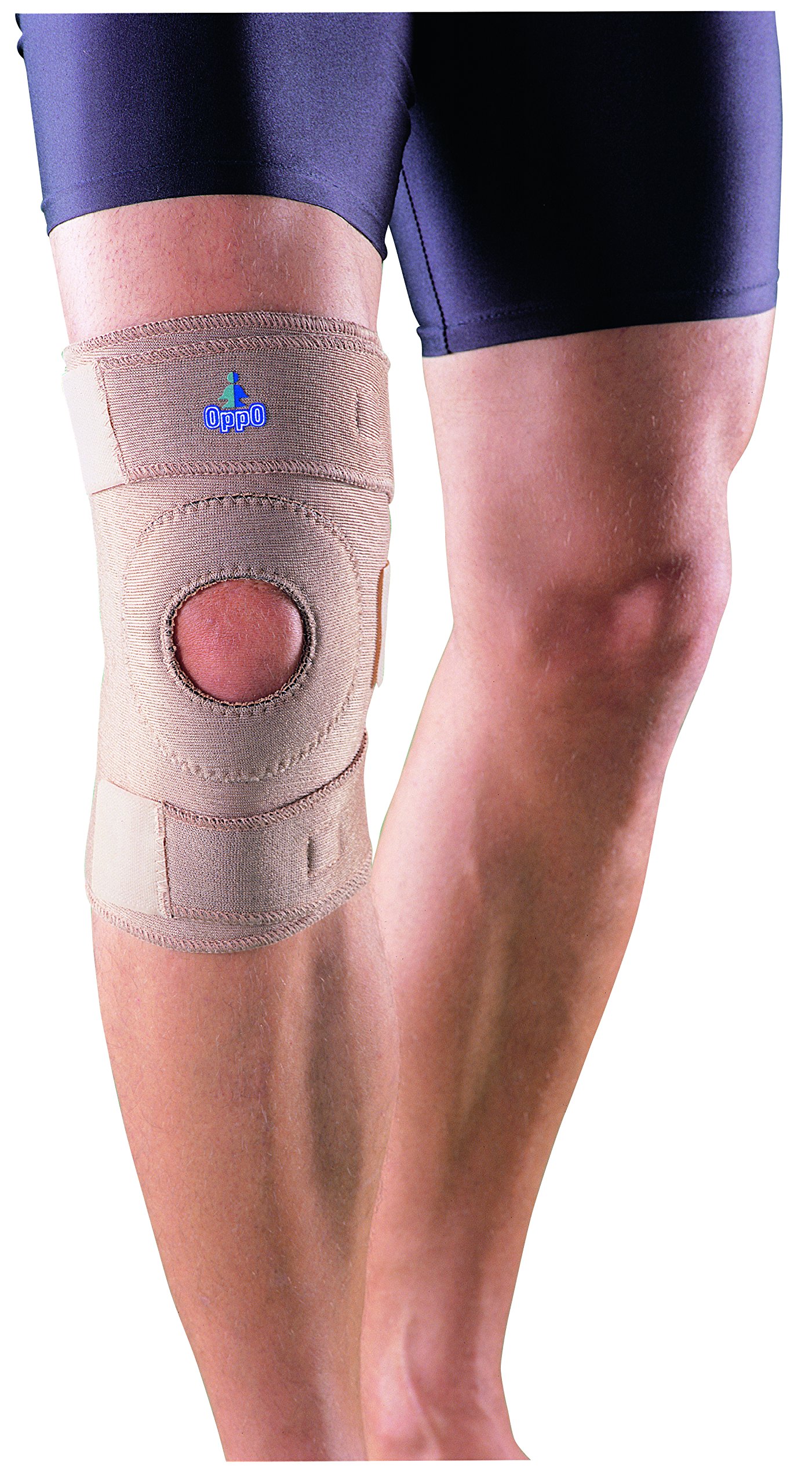 OPPO 1024 Open Patella Knee Support – Adjustable Compression Brace for Knee Stability – Neoprene Wrap Design, Knee Support for Men and Women