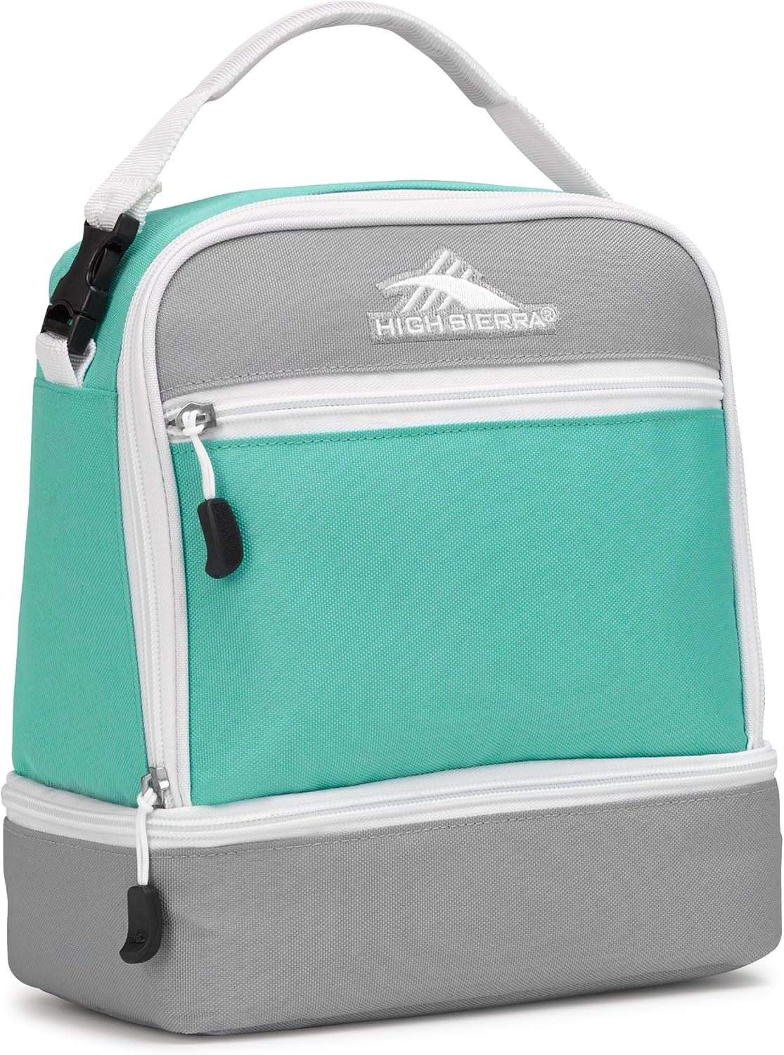 high sierra stacked compartment lunch bag