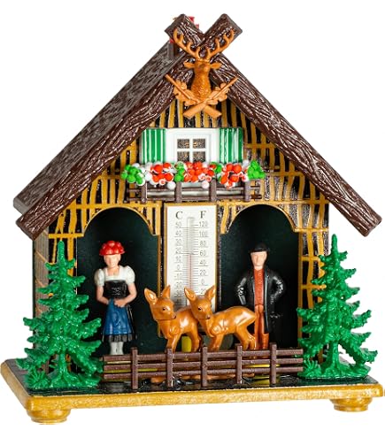 Amazon.com: Trenkle German Black Forest Weather House Made of