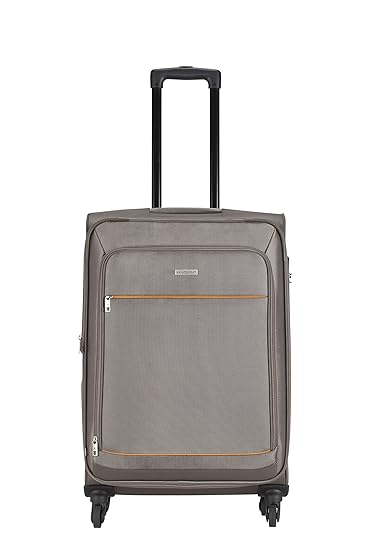 Aristocrat Polyester 81 cms Grey Suitcase (STENNW81GRY)