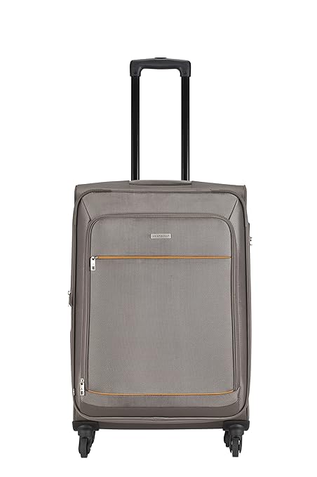 Aristocrat Polyester 71 cms Grey Suitcase (STENNW71GRY)