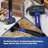 Faithfull FAIFG212 Club Hammer 2.5lb 1.1kg Fibreglass Handle Demolition view 6