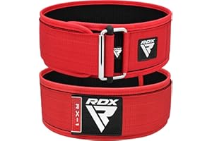 RDX Weight Lifting Belt - AUTO LOCK 4” Premium Adjustable Gym Belt for Olympic Cross Training - Support for Men Women Functional Fitness Workout - WOD Powerlifting Bodybuilding Weightlifting Deadlift