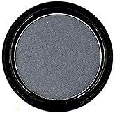 Pure Ziva Navy Blue Grey Gray Silver Matte Opaque Vegan Pressed Powder Single Eyeshadow; Talc, Paraben & Cruelty Free