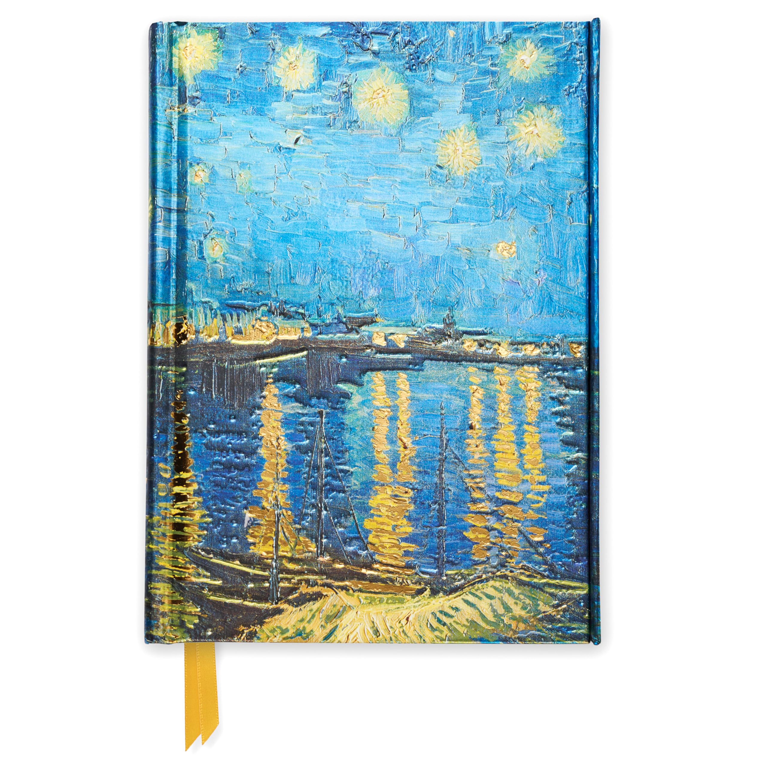 Van Gogh Starry Night over the Rhone (Foiled Pocket Journal) (Flame Tree Pocket Books)