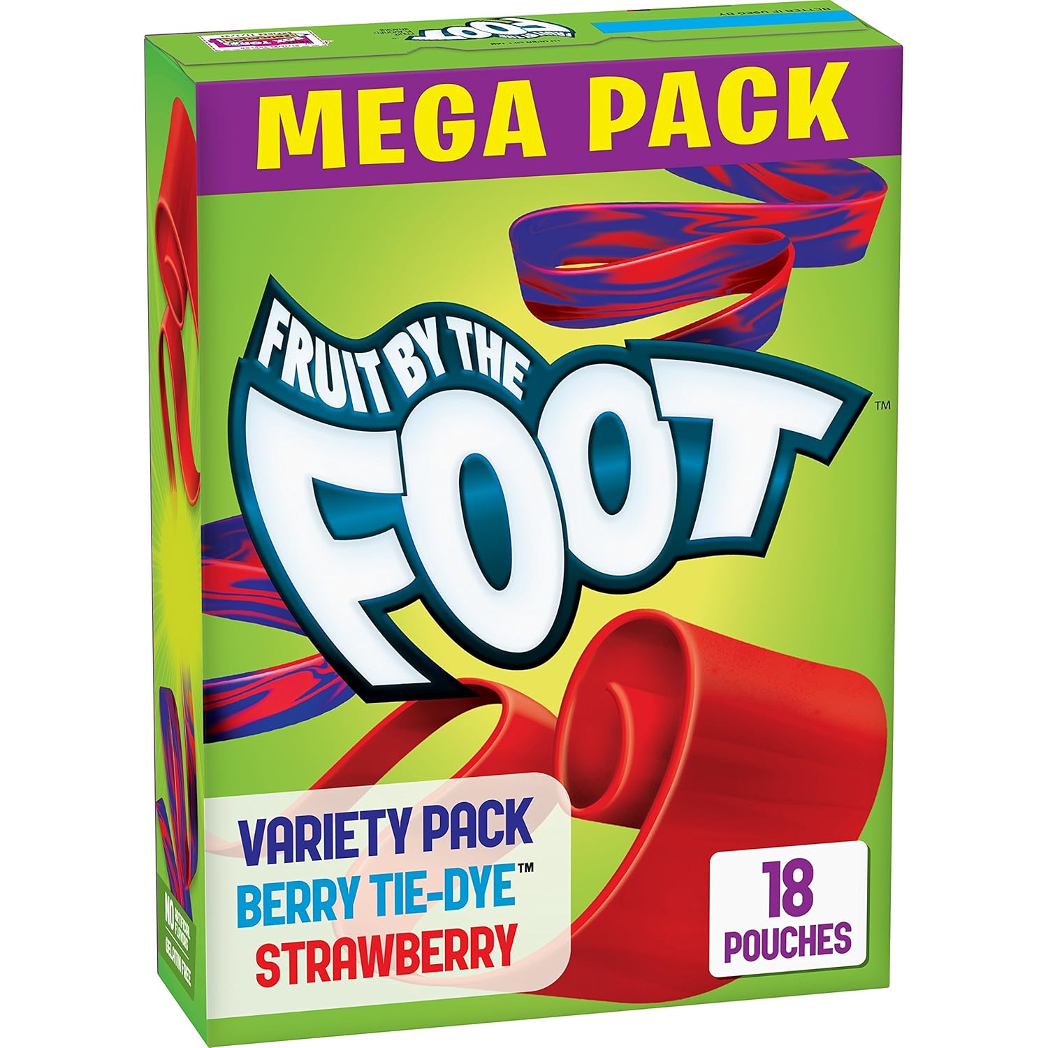 Fruit by the Foot, Fruit Snacks, Berry and Strawberry, 13.5 oz