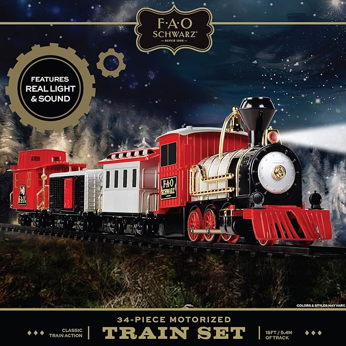 fao schwarz 30 piece train set
