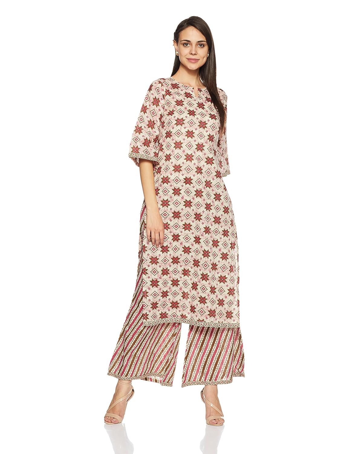 gerua women's straight salwar suit set