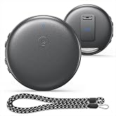 Assckr Language Translator Device, Wearable AI Translator, Real-Time, Gray | 165 languages, No subscription, AI Assisted speaking, pronunciation and scenario practice, Bluetooth 6.0, internet required