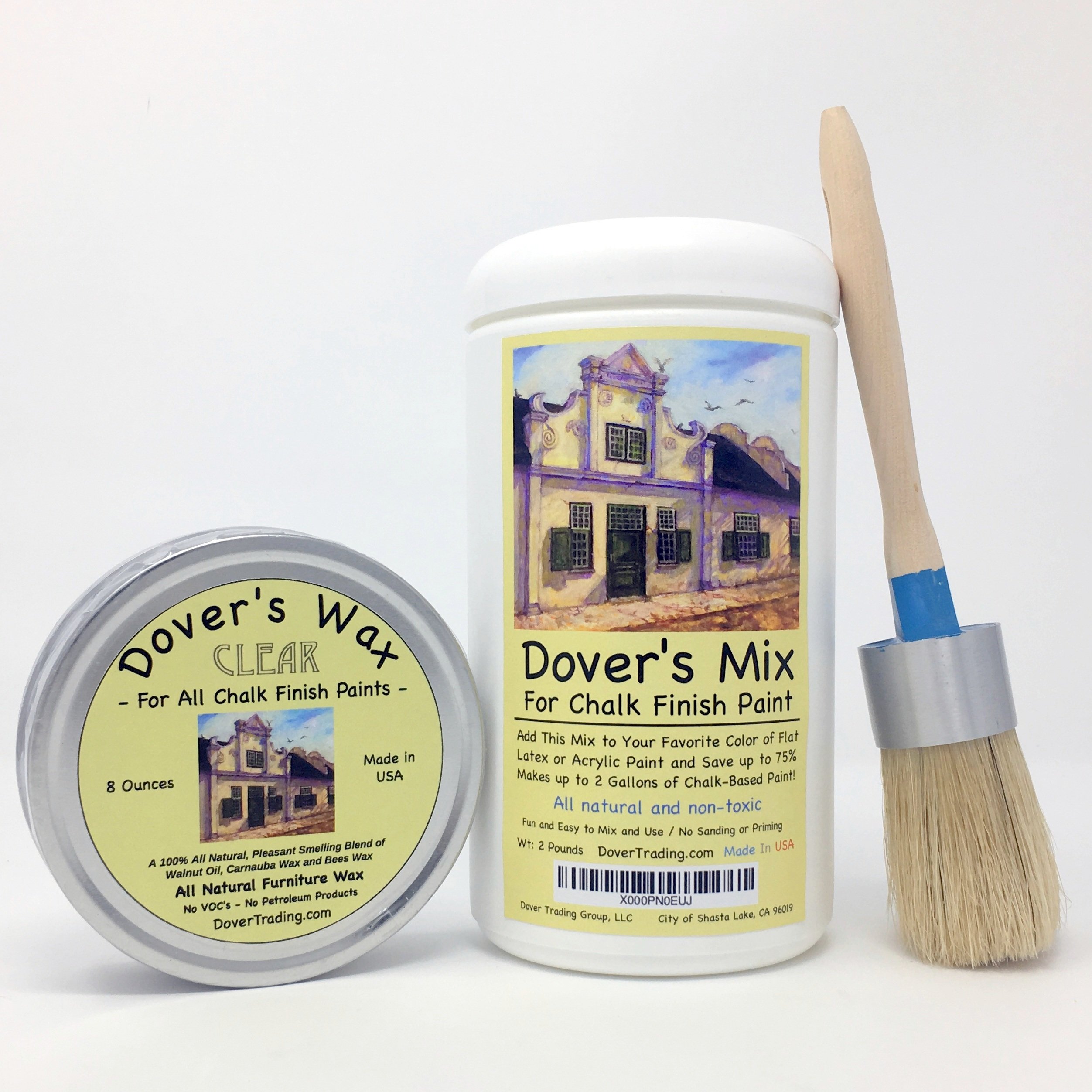 Chalk Finish Paint Mix by Dover's Add to Any Color of Flat Latex or