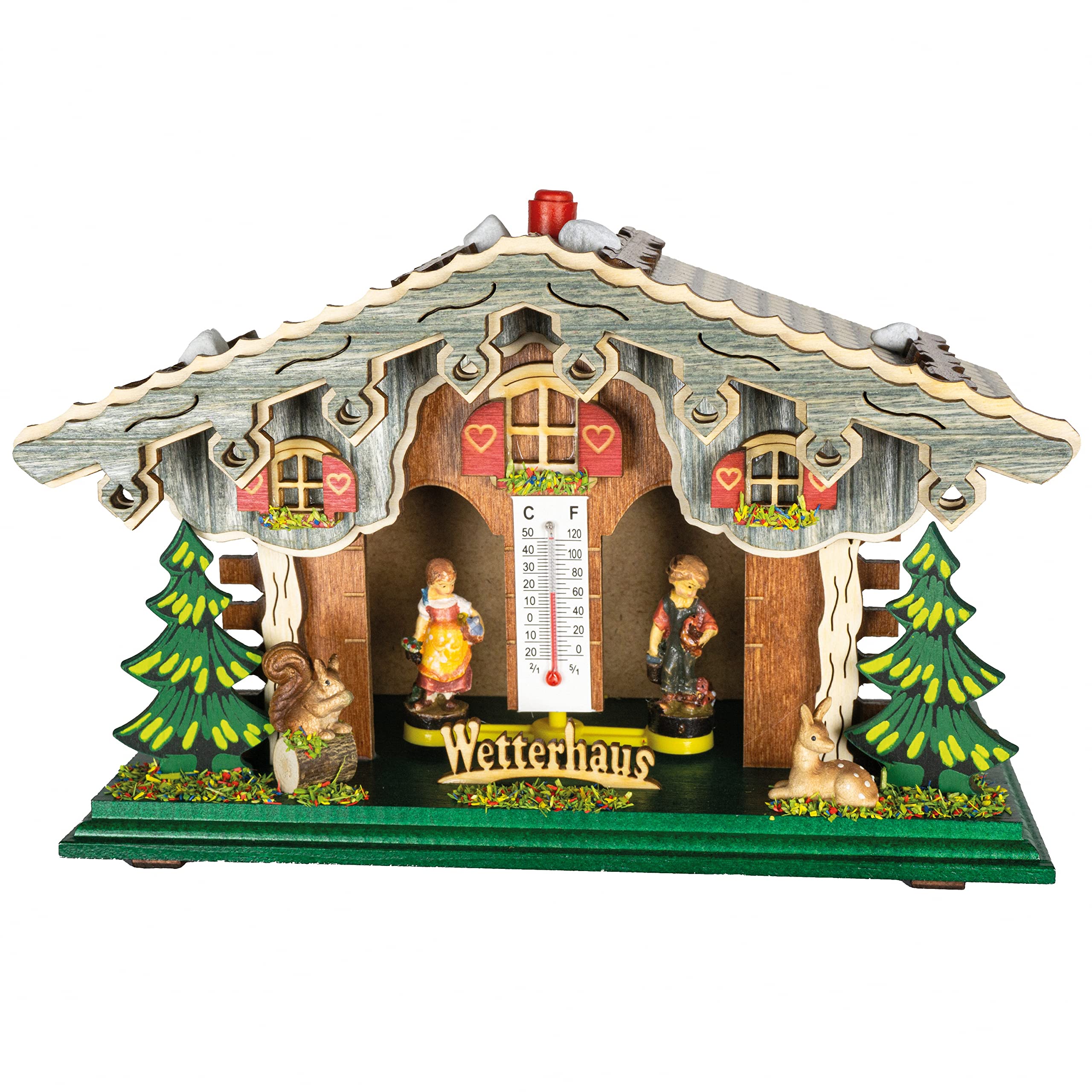 Trenkle German Black Forest weather house TU 866