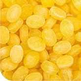 Lemon Drops Hard Candy, Sanded Lemon Candy - 1 Lb Pack | Sweet and Tart Citrus Flavor, Old Fashioned Yellow Candy for Party Favors