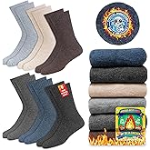 SOXCO Thermal Socks for Men & Women - Winter Heat Socks, Pack of 6 Pairs