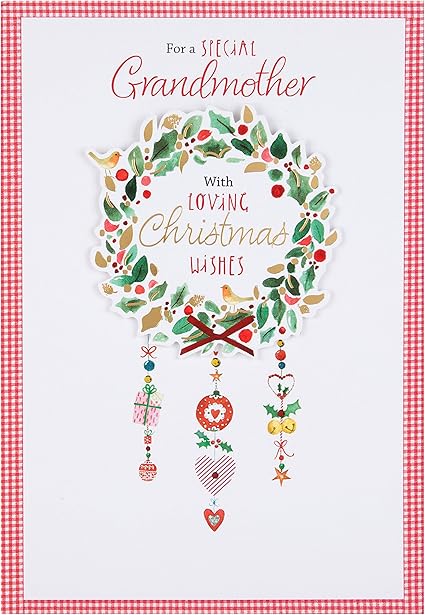 Carte De Noel Wonderful Pour Grand Mere Taille Moyenne Par Hallmark Loving Wishes Amazon Fr Fournitures De Bureau Carte De Noel Wonderful Pour Grand Mere Taille Moyenne Par Hallmark Loving Wishes Amazon Fr Fournitures De Bureau