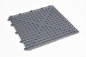 Dri-Dek Marine Surface - 1'x1' Interlocking Tiles - Boat Storage Compartment, Anchor Dry Locker Liner & Deck Flooring