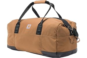 Carhartt Classic Duffels, Heavy-Duty Bag for Jobsite, Gym and Travel