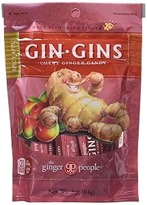 The Ginger People Ginger Chews, Spicy Apple, 3-Ounce Bag