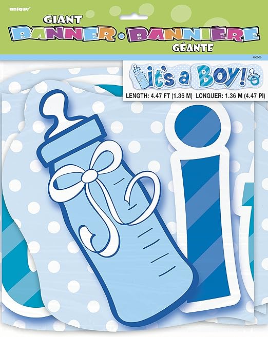 its a boy banner