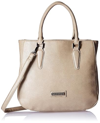 Caprese Womens Tote Bag (Taupe)