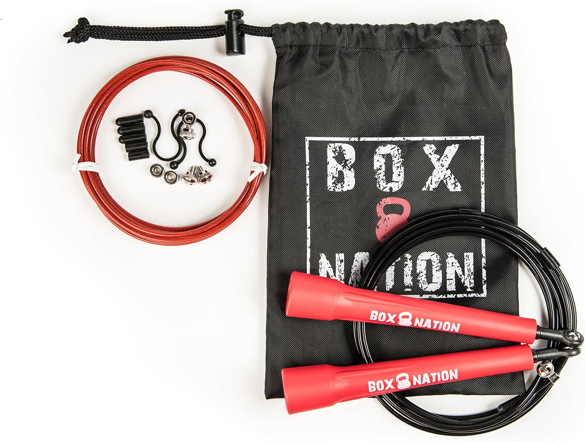 JP 1 Speed Jump Rope w/ Extra Cable, Hardware, Bag