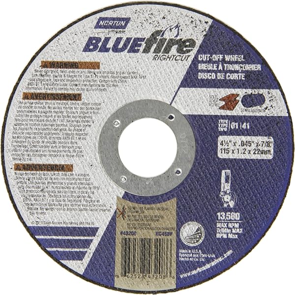 Norton Blue Fire Plus Right Cut Right 