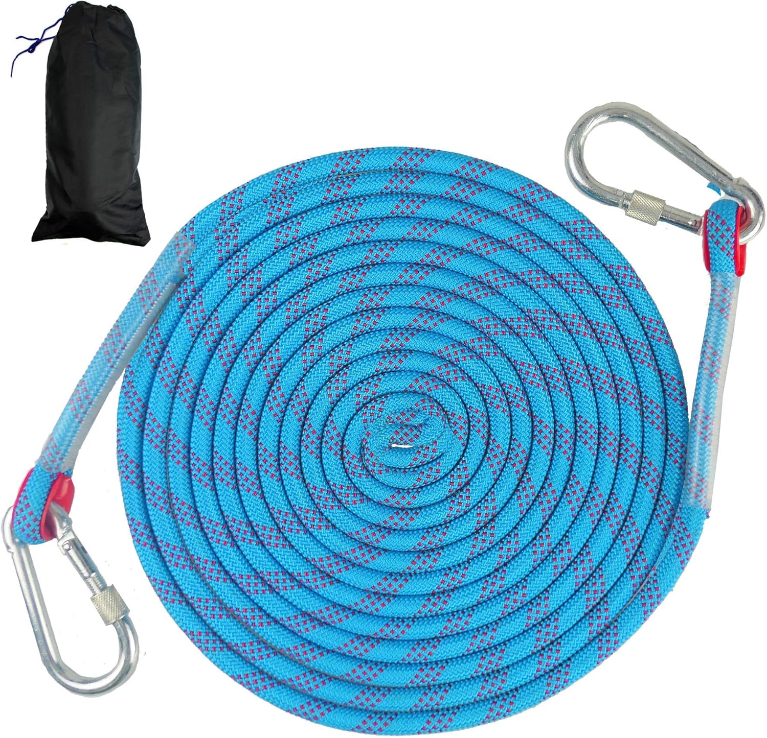 Vaticas Dog Tie Out/Check Cord, 20FT/ 6m Nylon Reflective