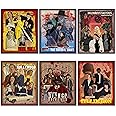 Pulp Fiction Posters - 11x14 Inches Unframed Set of 6 Aesthetic 90's Retro Quentin Tarantino Movie Posters - Kill Bill Poster - Vintage Movie Posters