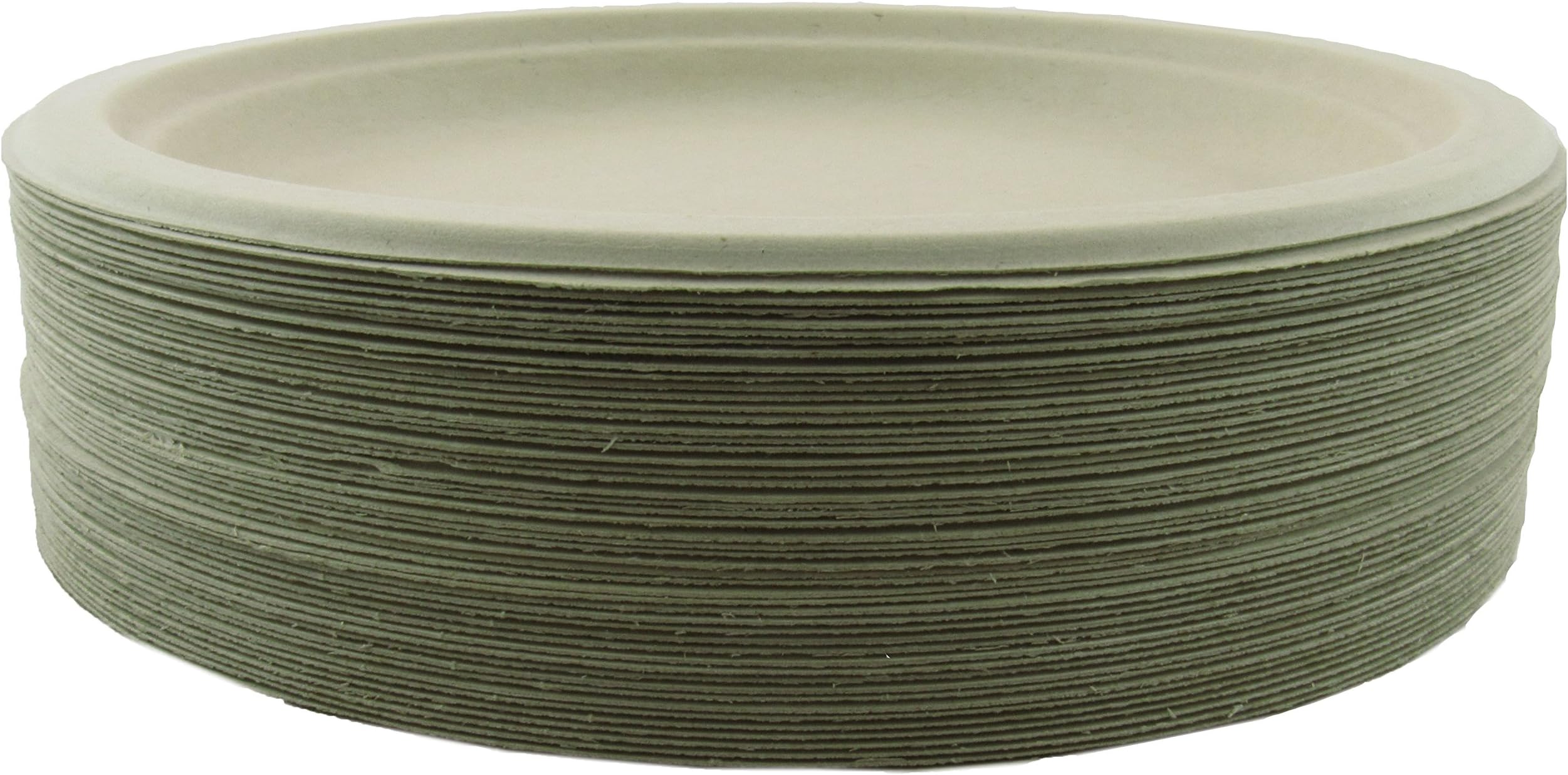 World Centric100% Biodegradable, 100% Compostable Wheat Straw 9" Plates (Package of 50)