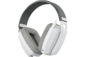 BINNUNE 7.1 Wireless Gaming Headset with Microphone for PS4, PS5, PC, NS, Mac, 2.4GHz Bluetooth Gaming Headphones with Crysta