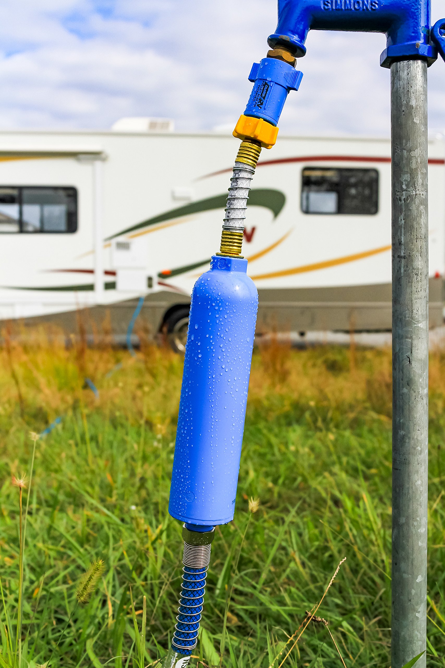 TastePURE KDF Carbon High Flow RV Water Filter 2 Pack Safe Cleaner