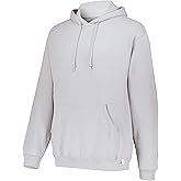 Russell Athletic Dri Power Hooded Sweatshirt, XL, Ash