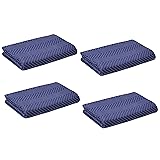 AmazonCommercial Moving Storage -Packing Blanket, 40" x 74", 4-Pack