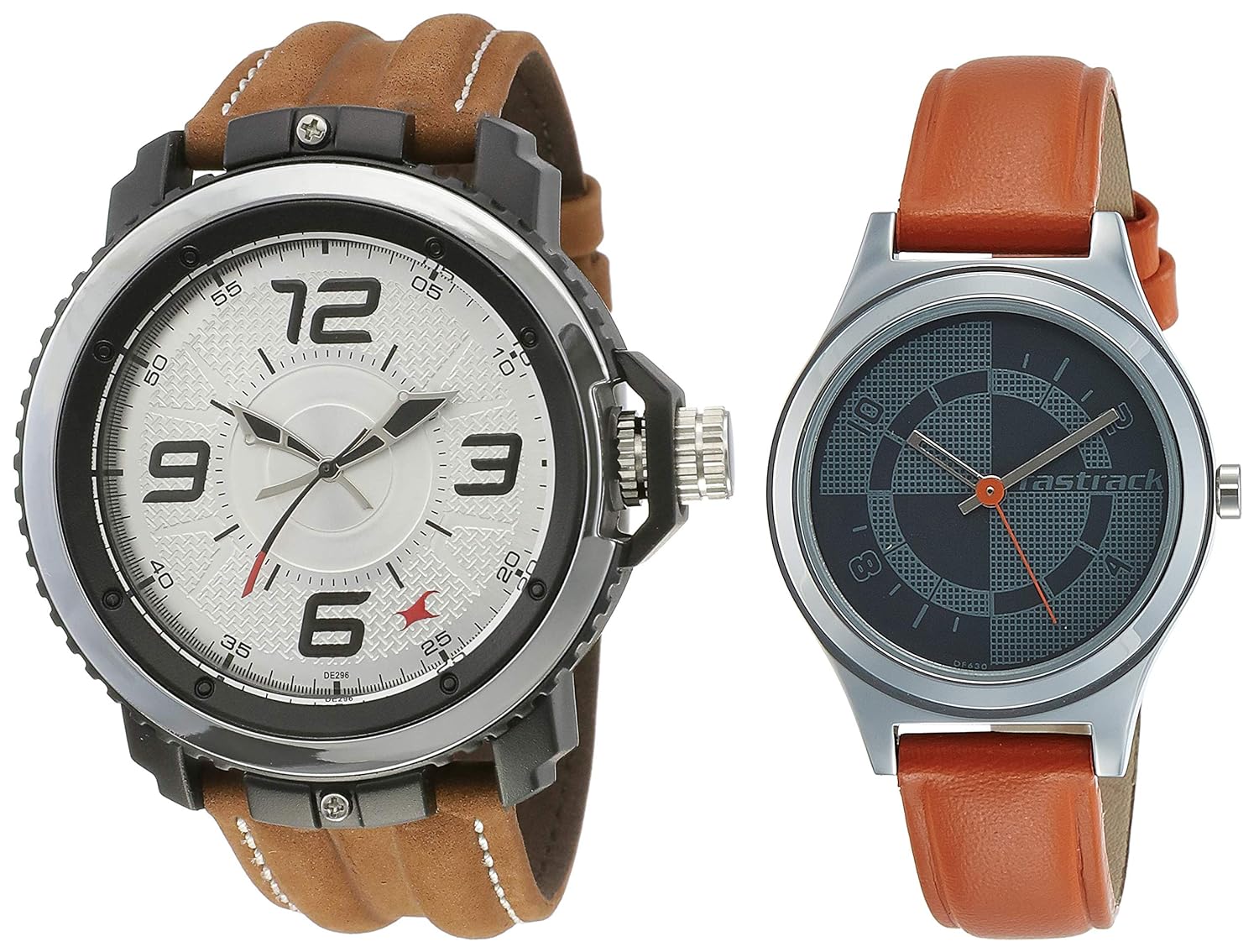 Buy Fastrack Watches Combo (NK38017PL02, NK6152SL02) at Amazon.in