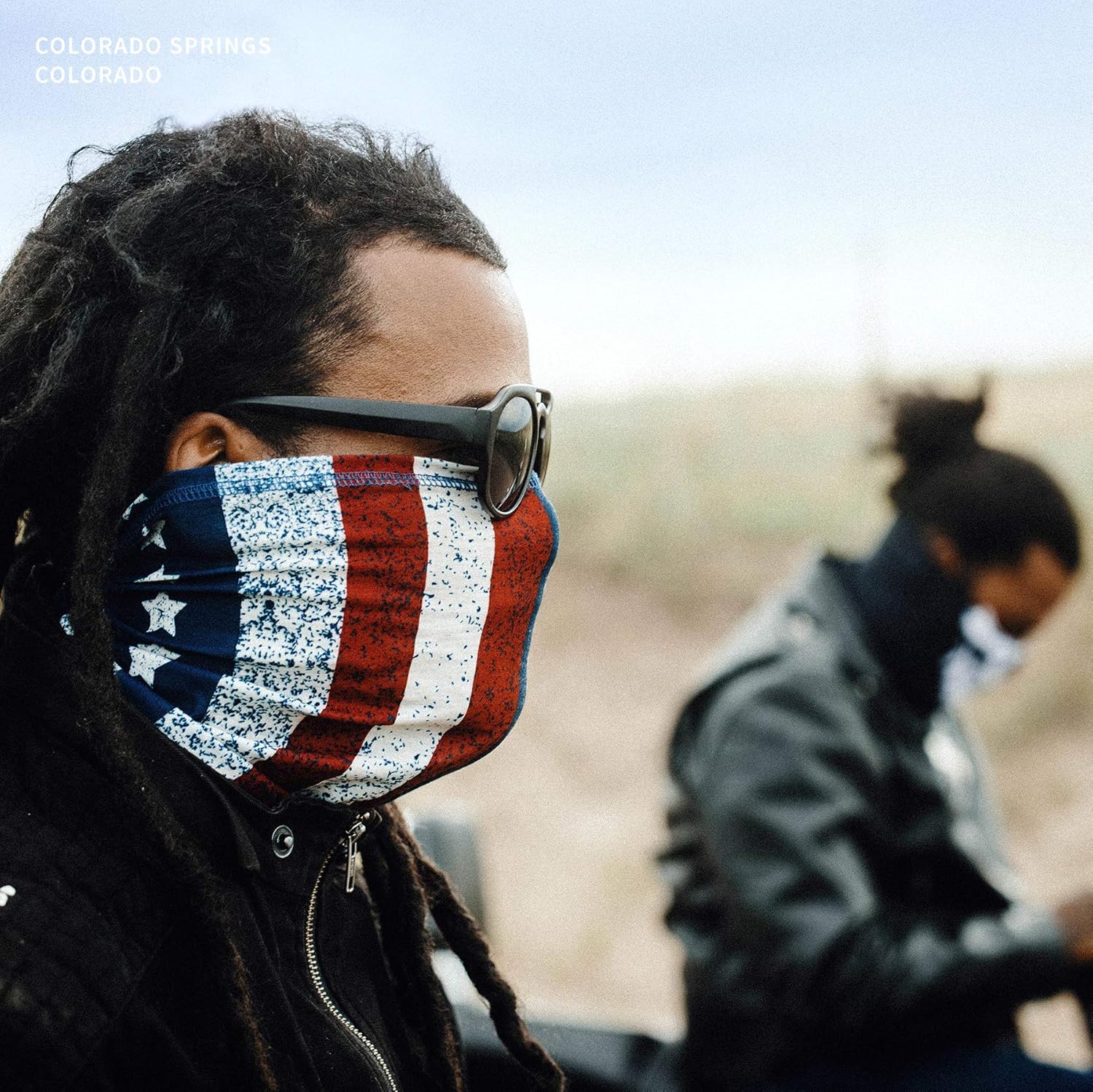 American Flag Outdoor Motorcycle Mask "Old Glory" By Indie Ridge - Ski Snowboard Mask Microfiber Multifunctional Seamless Headwear: Automotive
