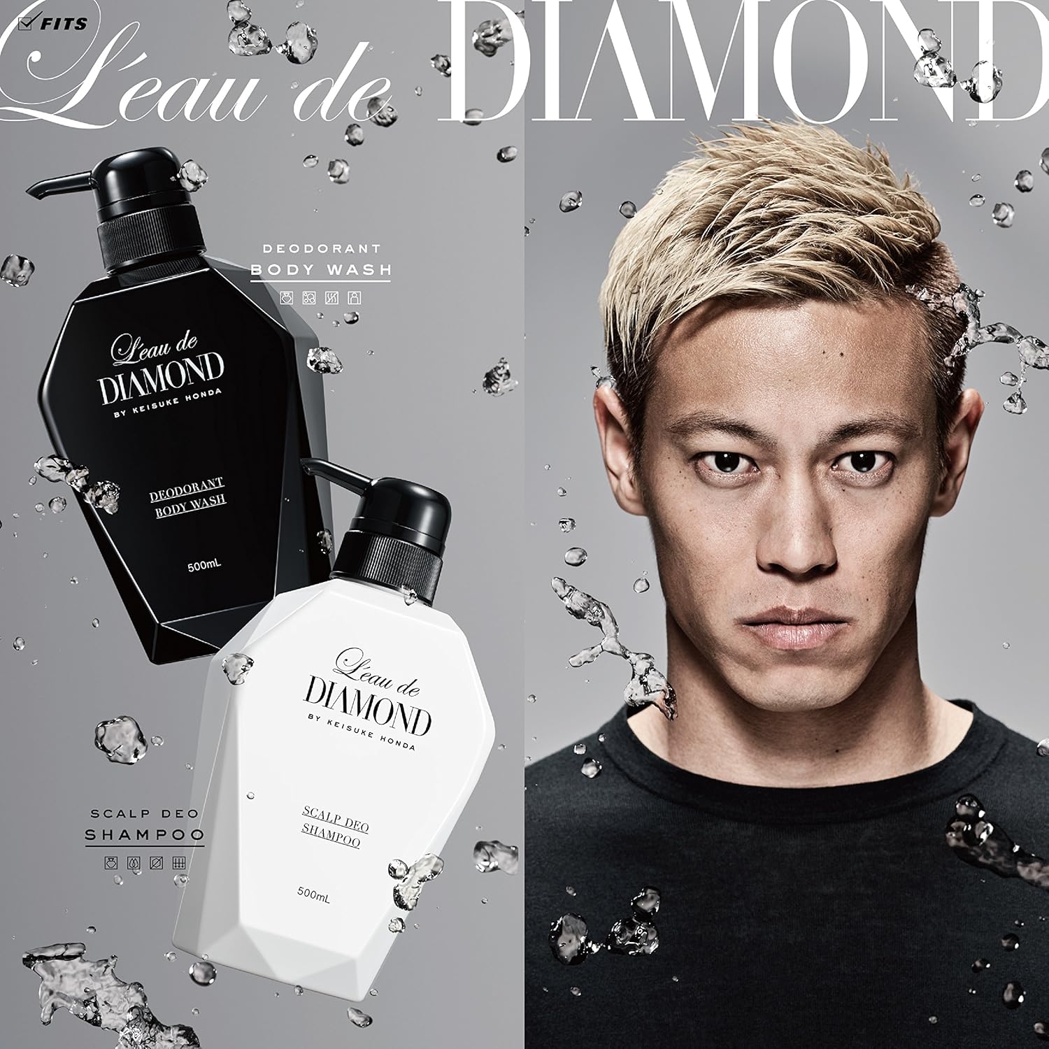 Amazon ロードダイアモンド 薬用スカルプデオシャンプー 500ml L Eau De Diamond ロードダイアモンド ビューティー 通販