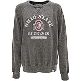 Blue 84 women's Alabama Crimson Tide Burnout Crewneck Sweatshirt