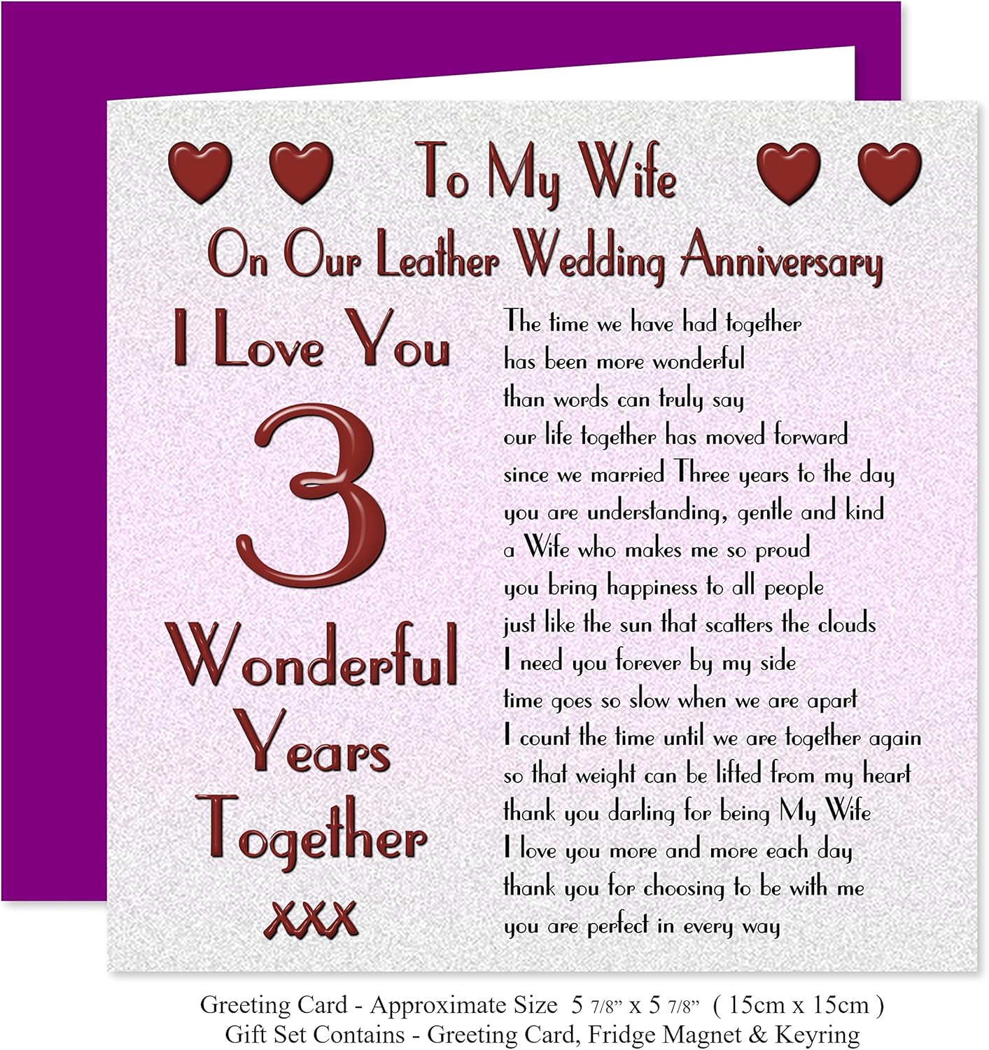 what to get wife for 3rd anniversary