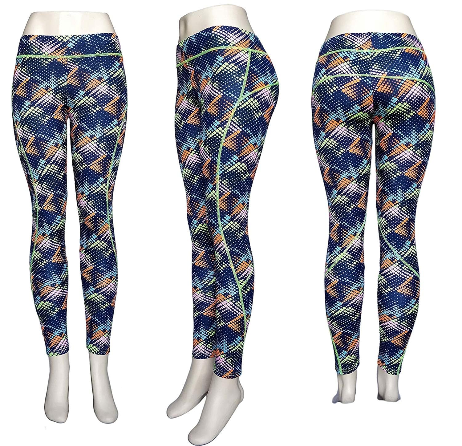 cotson women yoga workout gym leggings sports pants active stretch tights