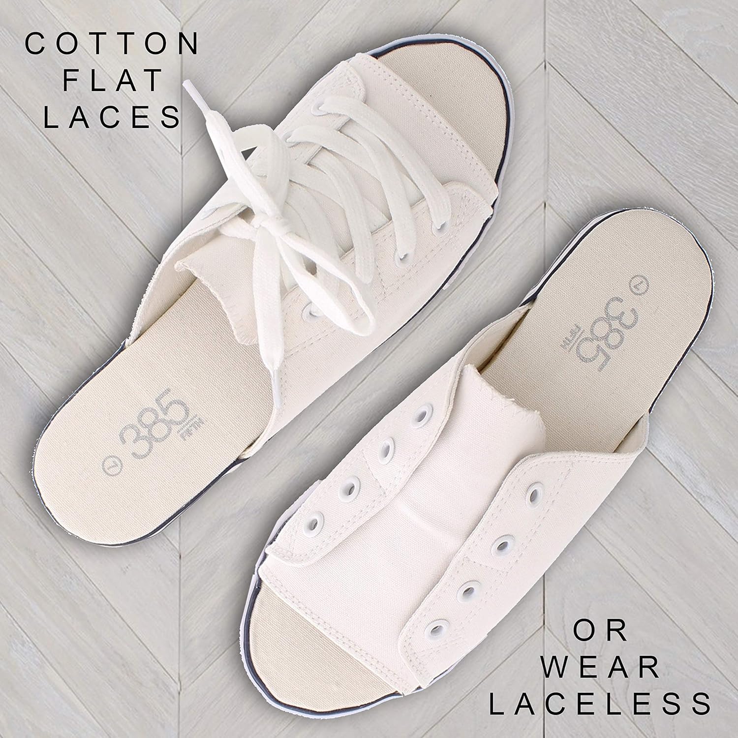 slide on canvas shoes