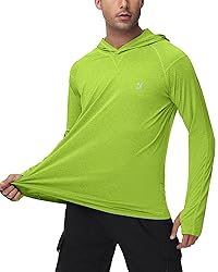 Roadbox Mens UPF 50+ Fishing Shirts, Long Sleeve UV