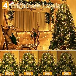 Ollny Christmas Lights 262FT 800LED, Plug-in